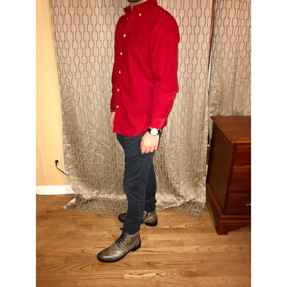 Ralph Lauren Polo | Dress Shirt Sz XL (kids) - Picture 3 of 6